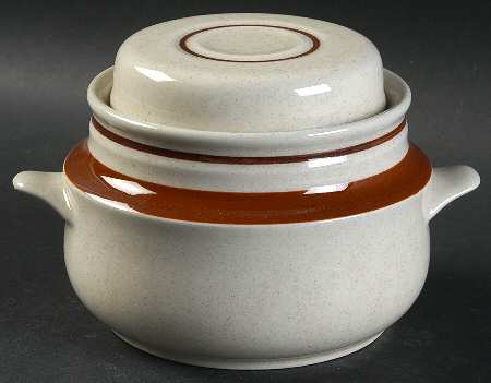 Chateau Sienna Brown Sugar Bowl & Lid by Yamaka