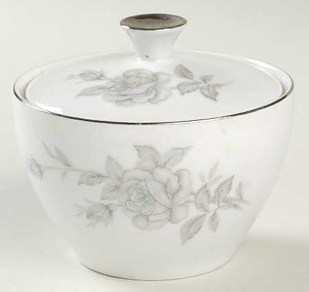 Chateau Rose Sugar Bowl & Lid