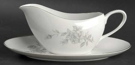 Chateau Rose Gravy Boat & Underplate