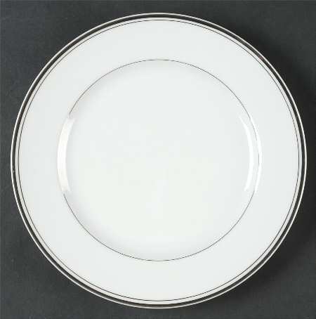 Crown Platino Salad Plate