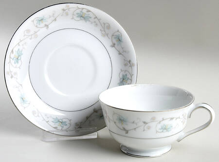 Delicate Footed Cup & Saucer Set