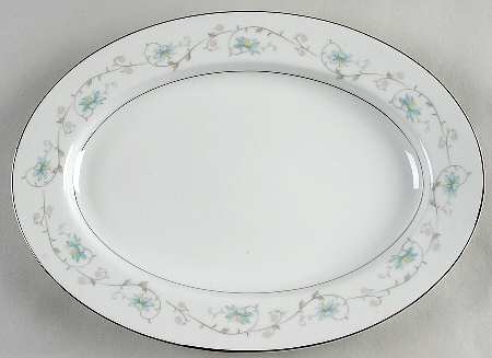 Delicate 12" Oval Serving Platter