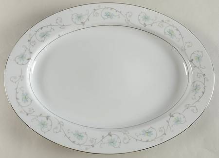 Delicate 16" Oval Serving Platter