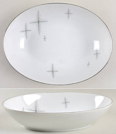 Echo 10" Oval Vegetable Bowl