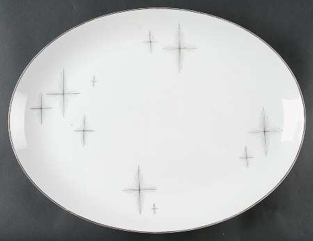 Echo 16" Oval Serving Platter