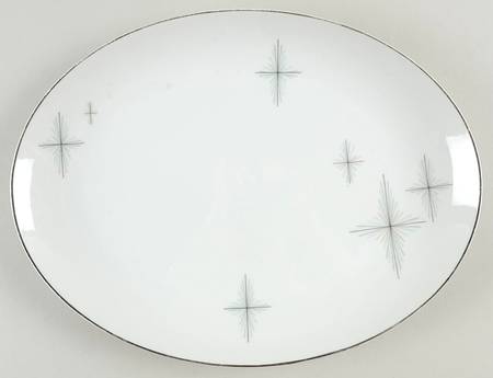 Echo 12" Oval Serving Platter
