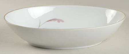 Feather 10" Oval Vegetable Bowl