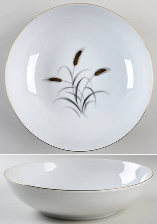 Golden Grain 9" Round Vegetable Bowl