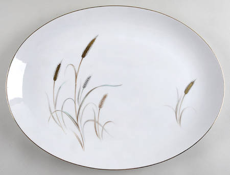 Harvest Queen 16" Oval Serving Platter