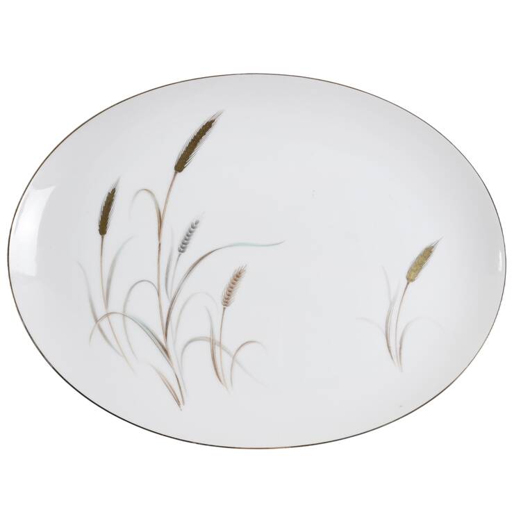 Harvest Queen 14" Oval Serving Platter