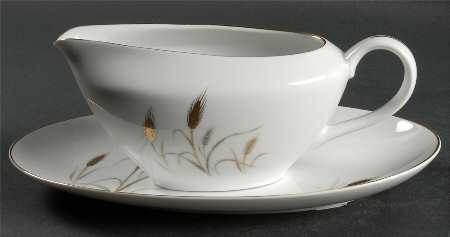 Harvest Queen Gravy Boat & Underplate/Relish