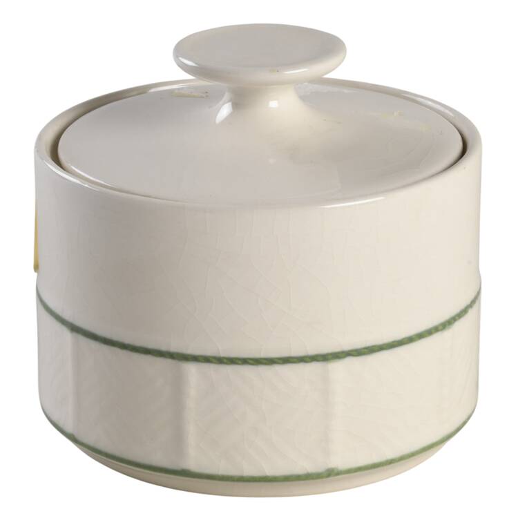 Iris Sugar Bowl & Lid