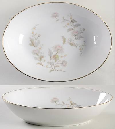 Kiku 10" Oval Vegetable Bowl