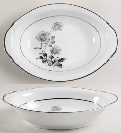Nocturne 10" Oval Vegetable Bowl