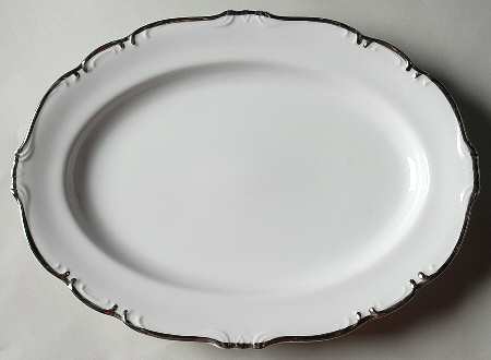 Patrician 12" Oval Serving Platter