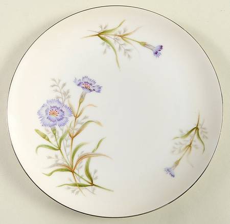 Periwinkle Salad Plate by Yamaka