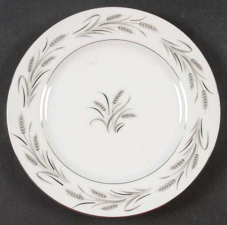 Platinum Wheat Salad Plate