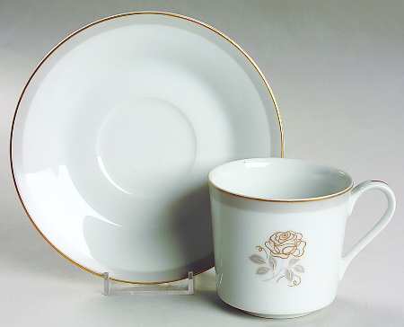 Ramona Flat Cup & Saucer Set