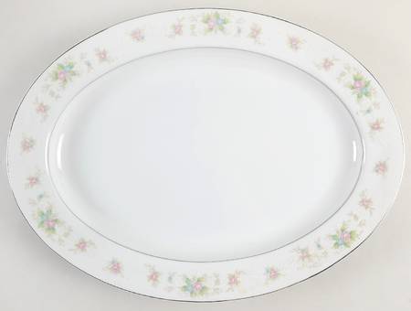 Serenade 16" Oval Serving Platter