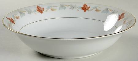 September Song 9" Round Vegetable Bowl