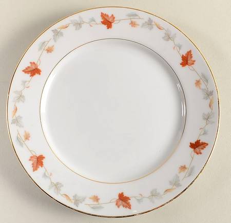 September Song Salad Plate