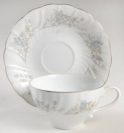 Sherwood Flat Cup & Saucer Set