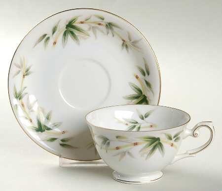 South Wind Footed Cup & Saucer Set