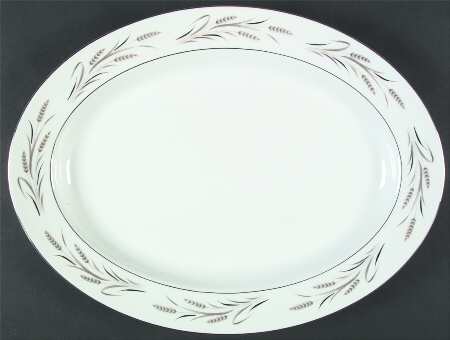 Sterling Wheat 16" Oval Serving Platter