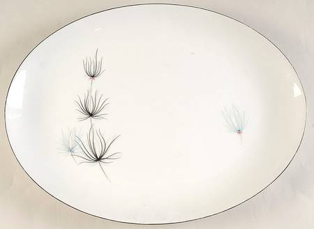 Thistle 16" Oval Serving Platter