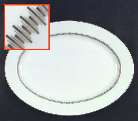 Tuscany 14" Oval Serving Platter
