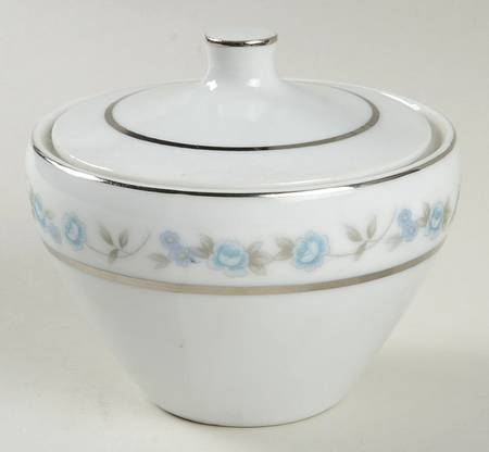 Classic Rose Sugar Bowl & Lid