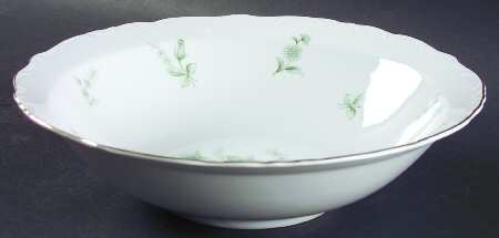 Jade Rose 10" Round Vegetable Bowl