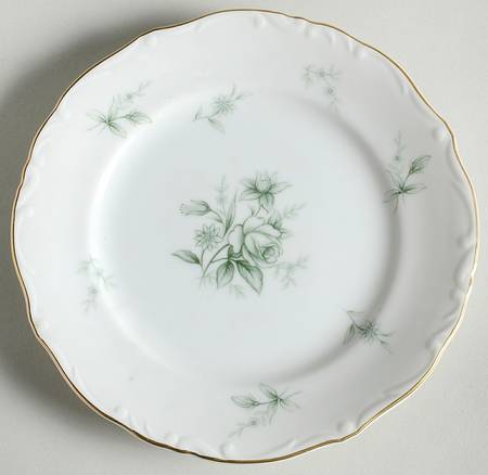 Jade Rose Bread & Butter Plate