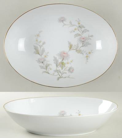 Kiku 10" Oval Vegetable Bowl