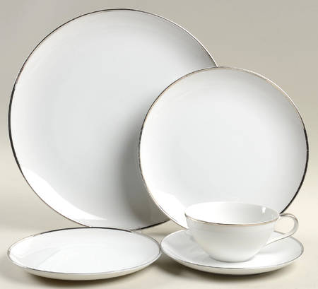 Moon Glow 5 Piece Place Setting