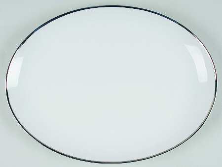 Moon Glow 14" Oval Serving Platter by Yamato