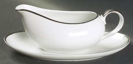Moon Glow Gravy Boat & Underplate