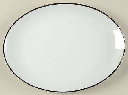 Moon Glow 12" Oval Serving Platter