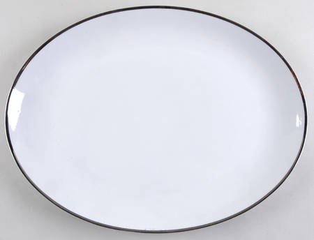 Platina 16" Oval Serving Platter