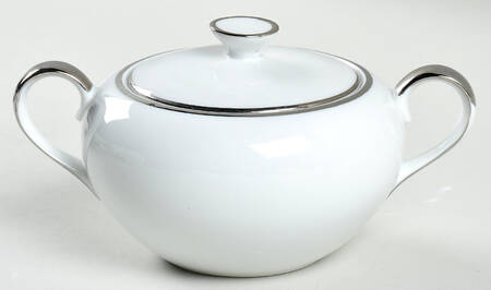 Platina Sugar Bowl & Lid