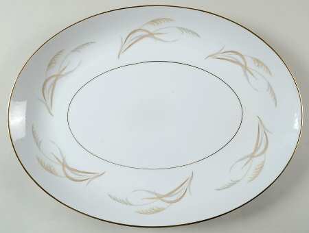 Trade Wind 16" Oval Serving Platter