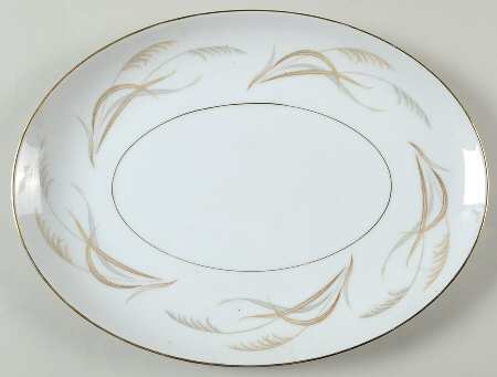 Trade Wind 12" Oval Serving Platter