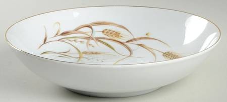 Wheat 9" Round Vegetable Bowl