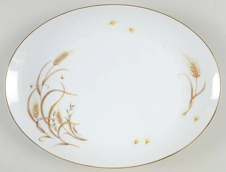 Wheat 12" Oval Serving Platter