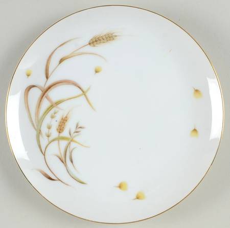 Wheat Bread & Butter Plate