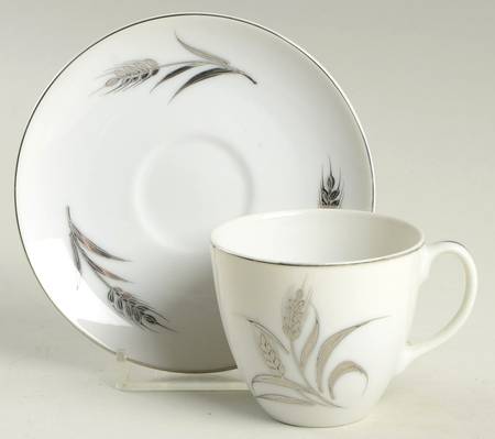 YAM25 Flat Demitasse Cup & Saucer Set