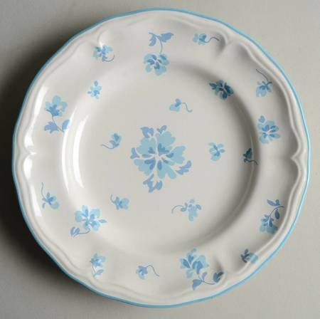 Queensbury Blue Salad Plate