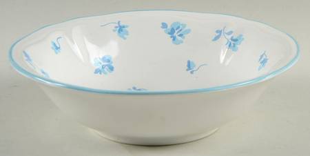 Queensbury Blue Coupe Cereal Bowl