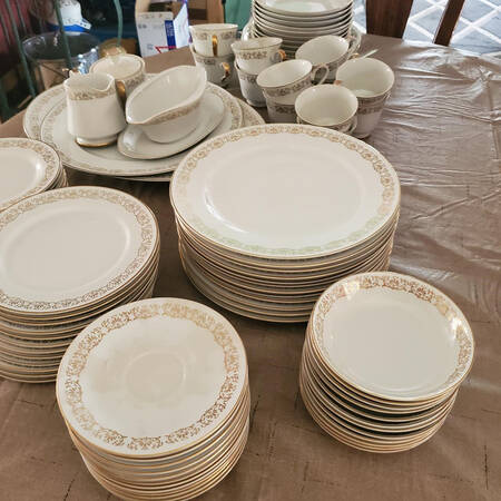 Ashford Footed Cup & Saucer Set