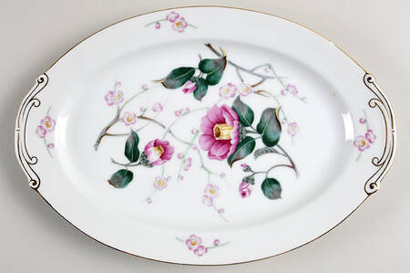 YAM42 12" Oval Serving Platter